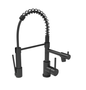 LVTIAN CUPC Spring Pull Down Küchenarmatur aus Edelstahl