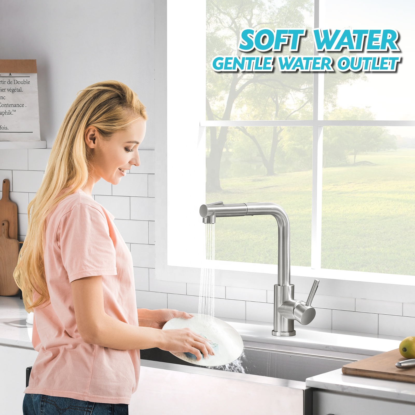 Wasserhahn Küche Flexible Wasserhahn Sprayer Sus304 Edelstahl Spülbecken Wasserhahn