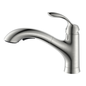 Ausziehbare 2-Funktions-Küchenarmatur aus gebürstetem Nickel Grohe Küchenarmatur