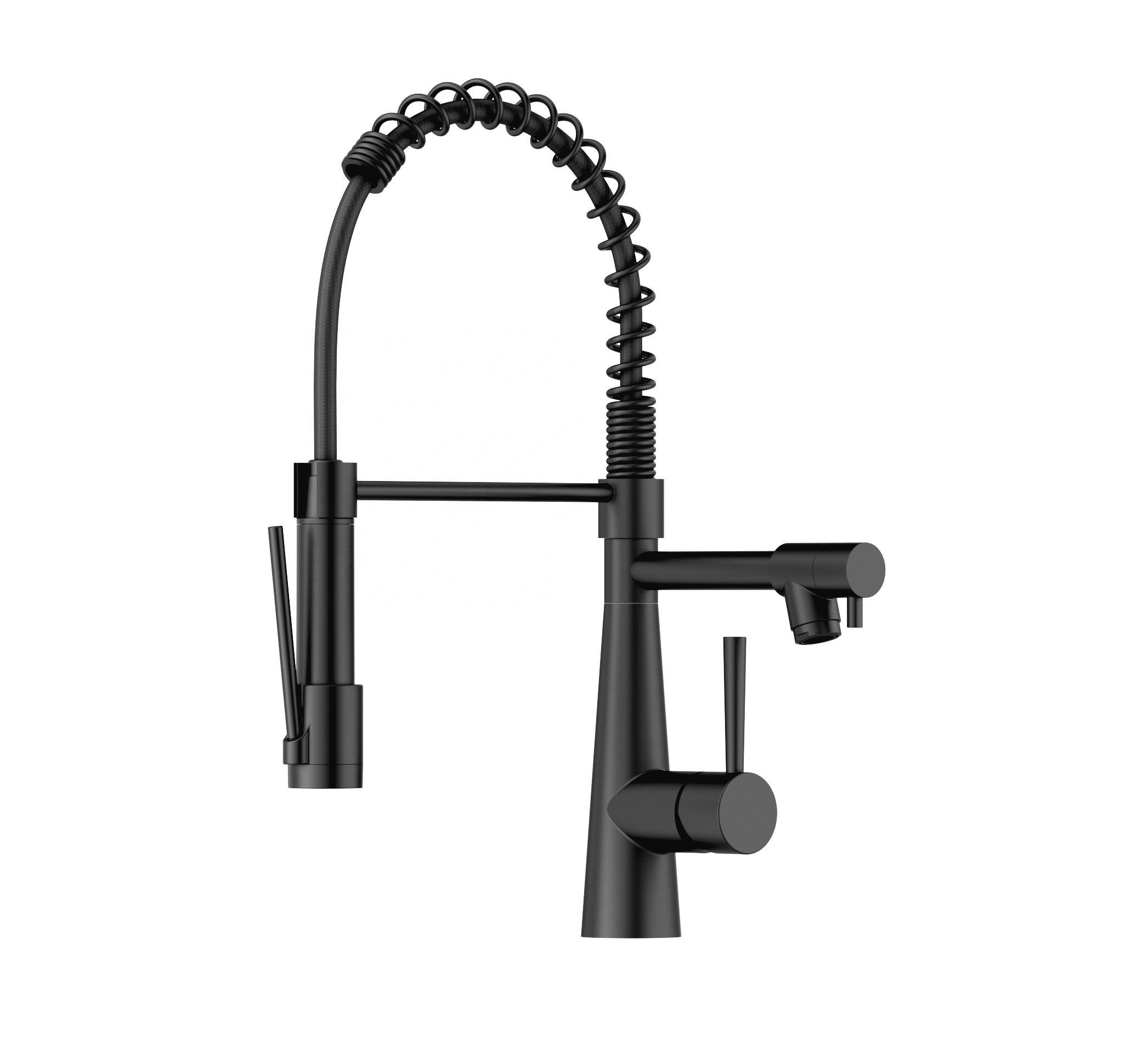 LVTIAN CUPC Spring Pull Down Küchenarmatur aus Edelstahl