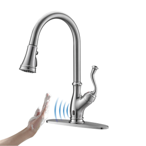 Smart Wasserhahn Sensor Infrarot Motionsense Küchenarmatur Berührungssensor Küchenarmatur herunterziehen